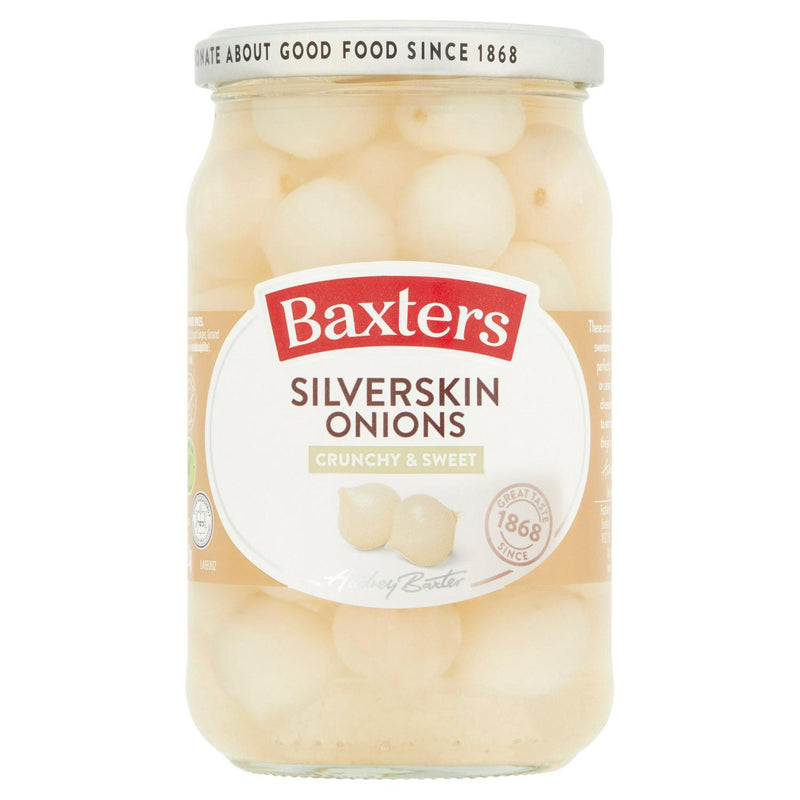 Baxters Silverskin Onions 440g - British product