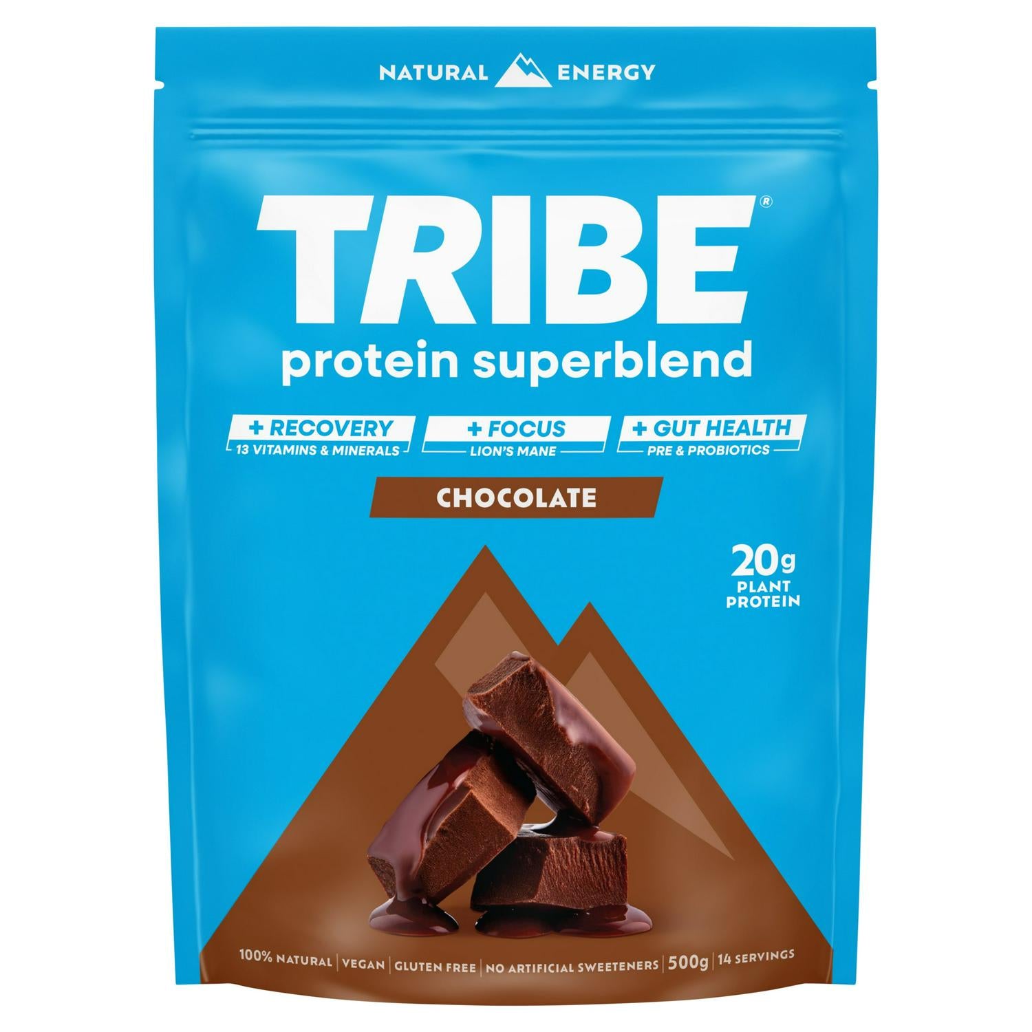 Tribe Protein Superblend Chocolate 500g (British brand)
