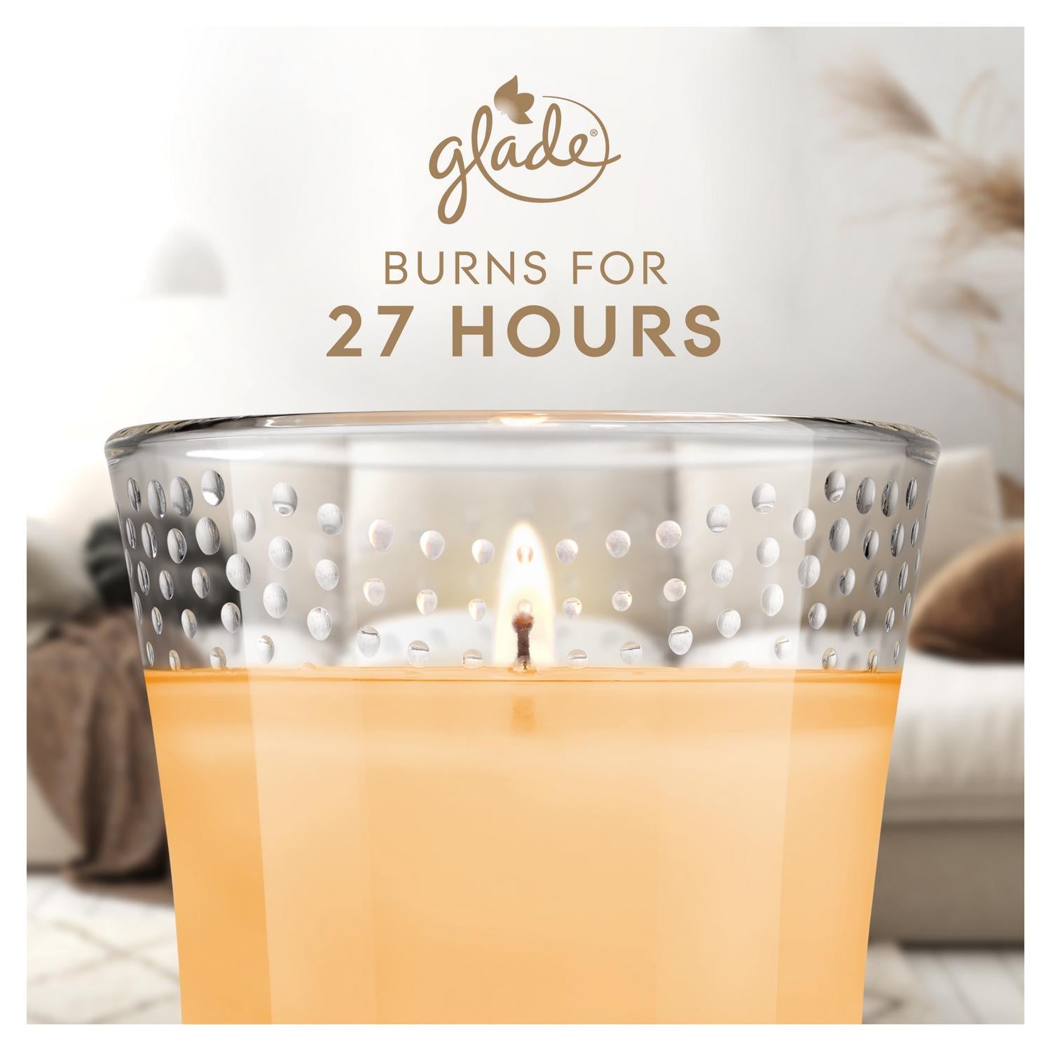 Glade Anti Odour Scented Candle 112g, UK version