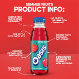 Oasis Summer Fruits Juice Drink 500ml, imported from the UK