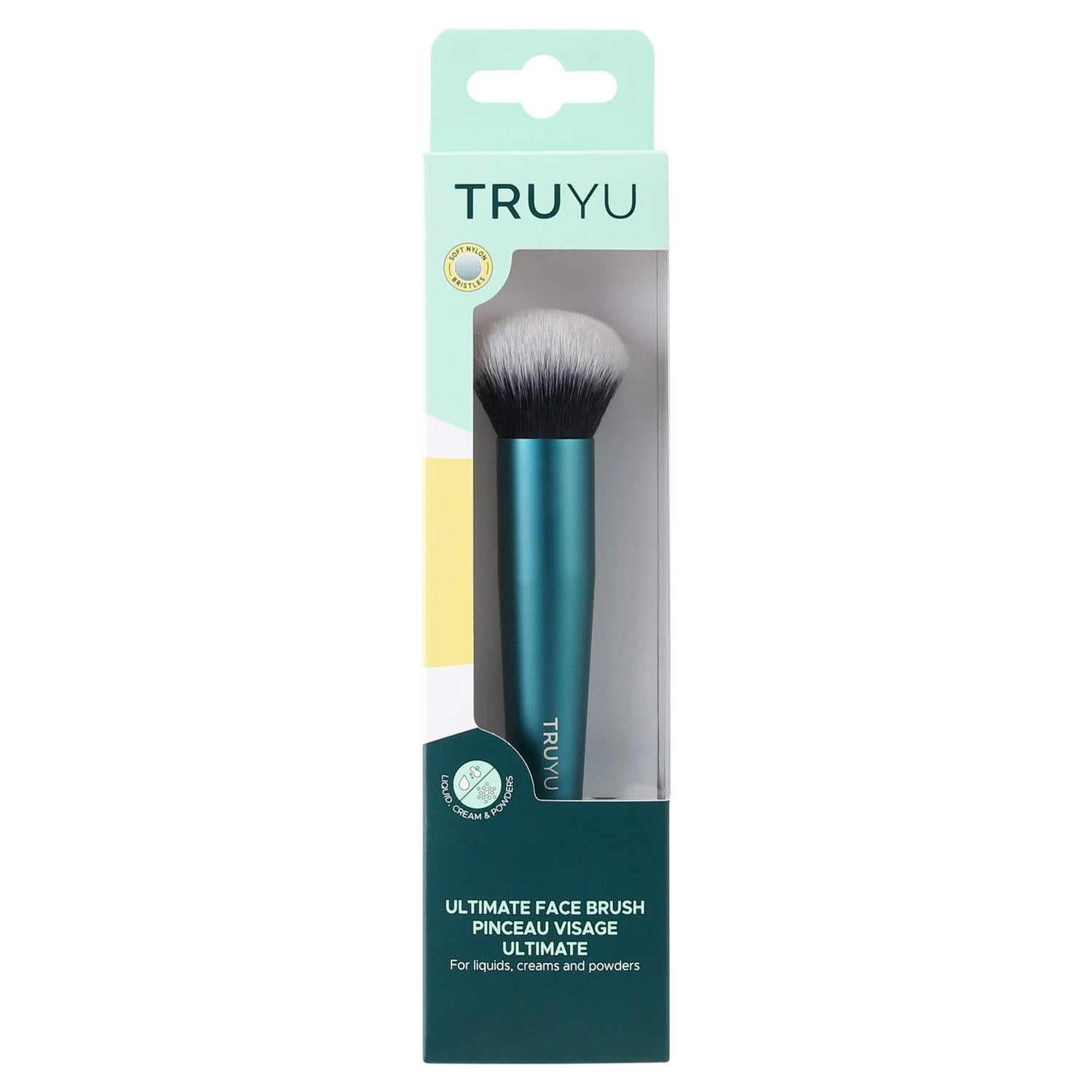 Truyu Ultimate Face Brush makeup tool, imported from the UK