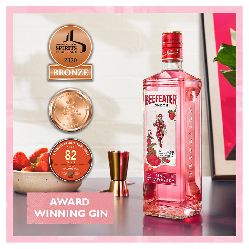 Beefeater Pink Strawberry Flavoured Gin 70cl