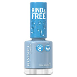 Rimmel London Nail Polish Tidal Wave Blue 8ml, imported from the UK