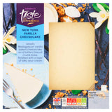 Sainsbury's New York style vanilla cheesecake with digestive biscuit base 500g (British brand)