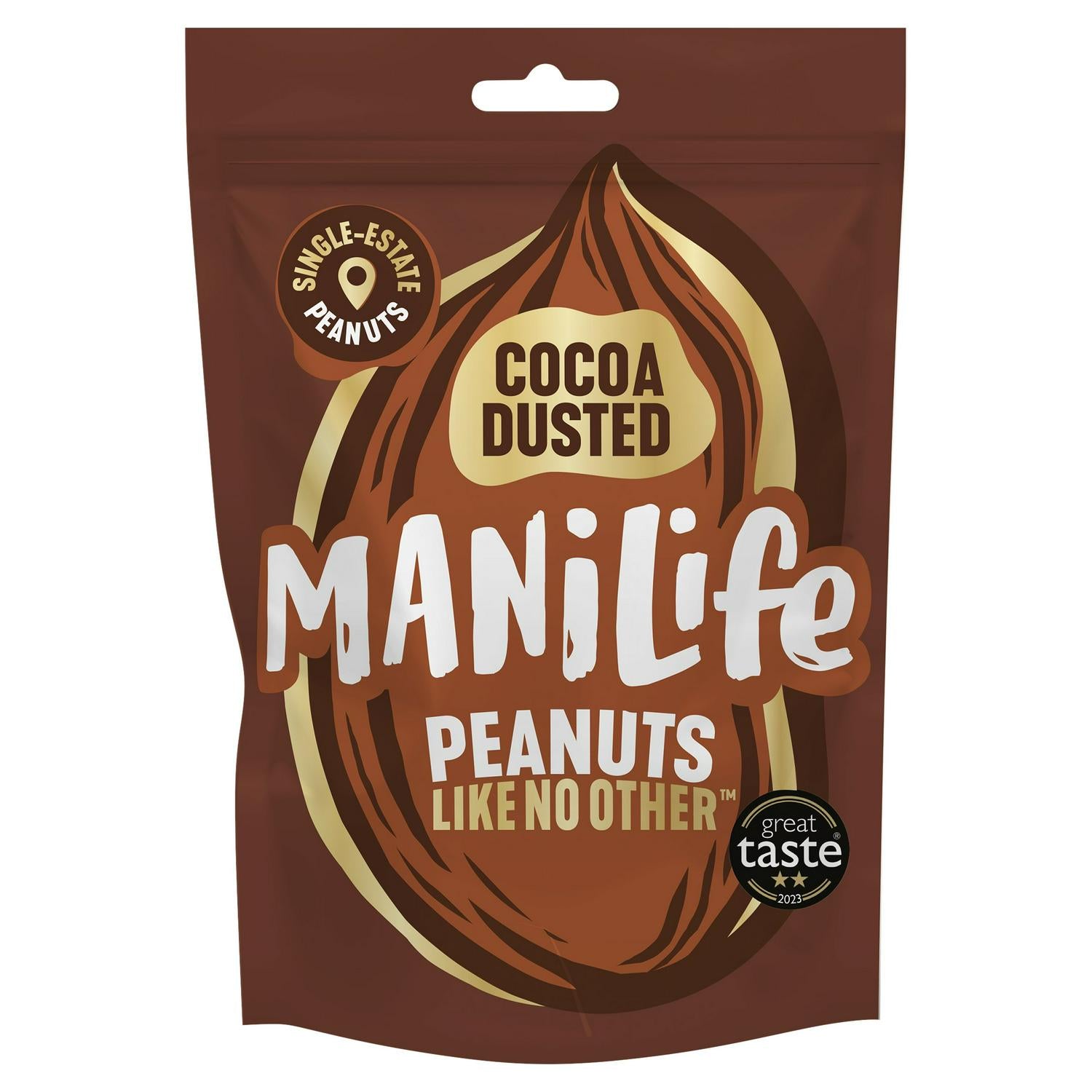 Cocoa Dusted Single Estate Peanuts 75g