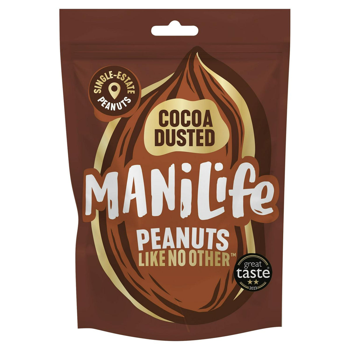 Cocoa Dusted Single Estate Peanuts 75g
