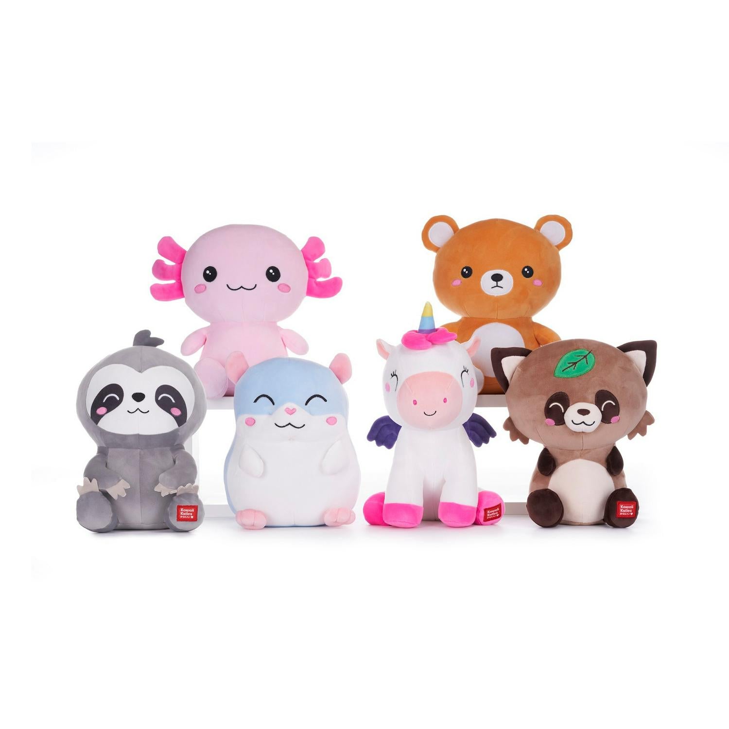 Posh Paws Kawaii Kuties Plush Toy 24cm, UK version