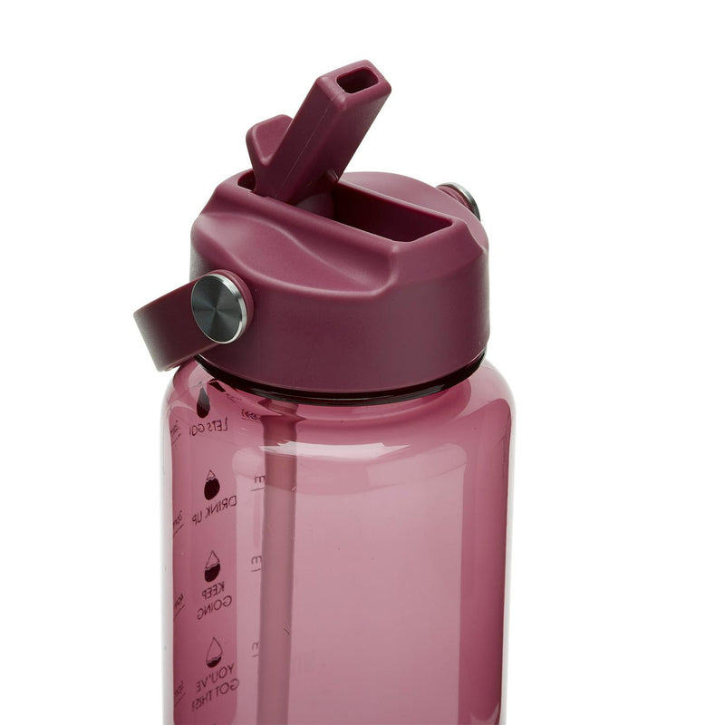 Smash burgundy tracker water bottle 800ml (British brand)