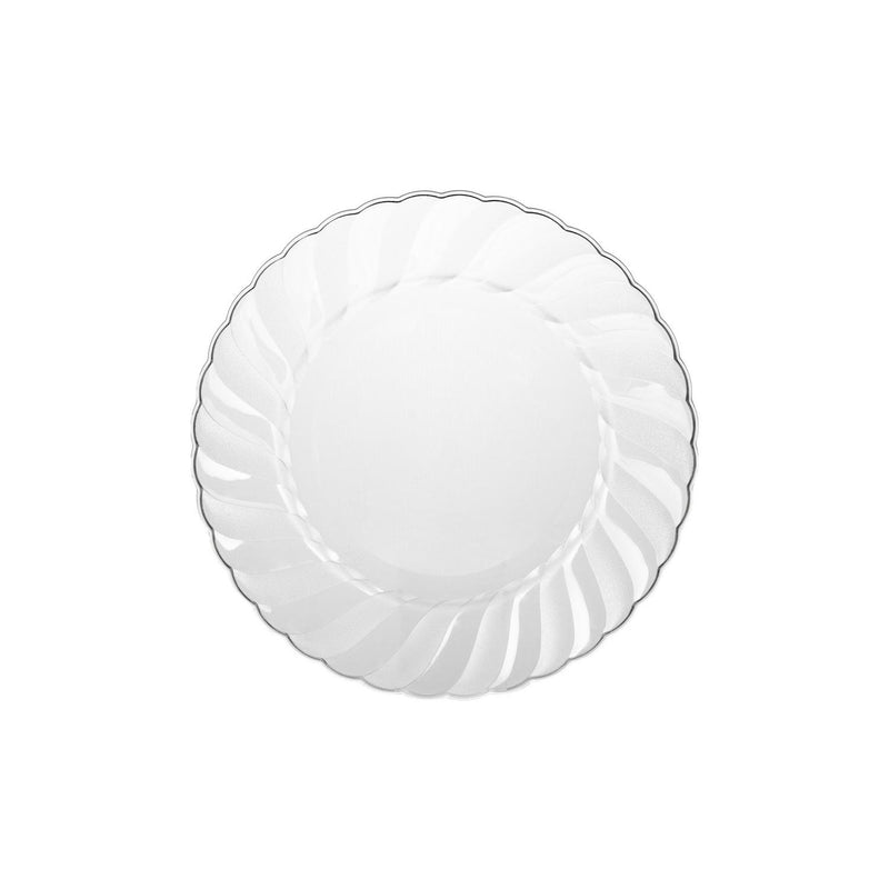 Sainsbury's Home Clear Plastic Plates Premium Pack of 8 (British brand)