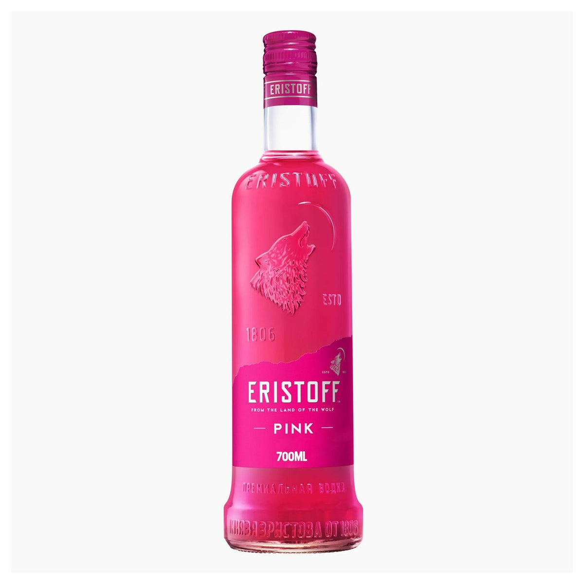 Strawberry Flavoured Vodka Liqueur 70cl – 18% ABV
