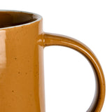 Habitat Gloss Raw Edge Mug Camel 410ml, UK version