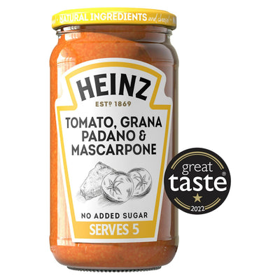 Heinz Tomaten Mascarpone & Grana Padano Pastasoße 490g