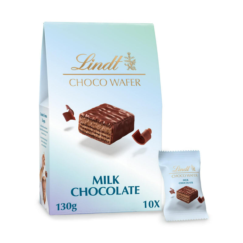 Lindt Choco Wafer Milk Chocolate 130g, UK version