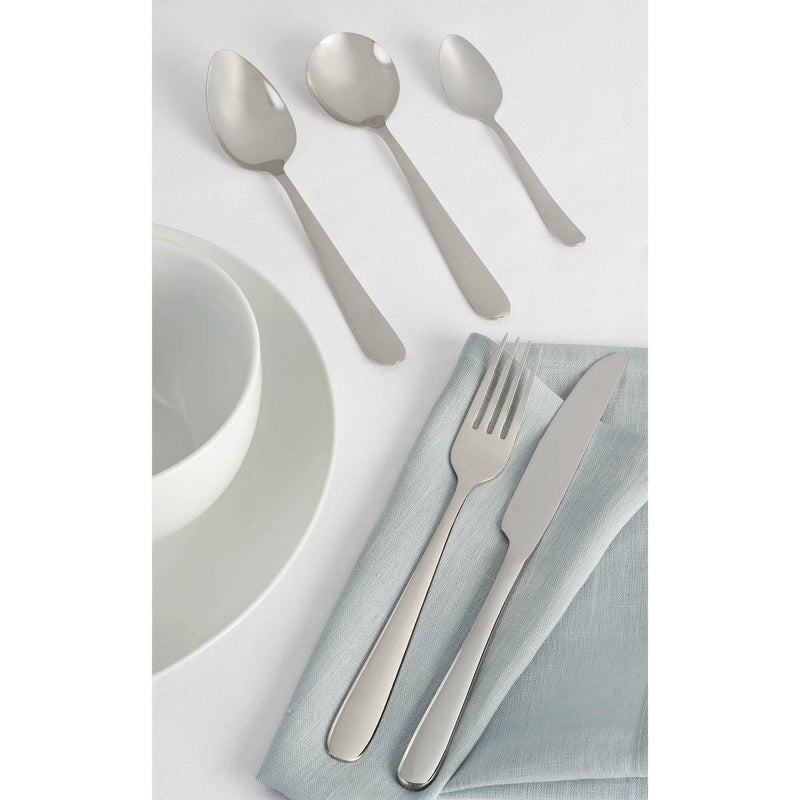Habitat Curve Stainless Steel Cutlery Set 30 piece, UK version