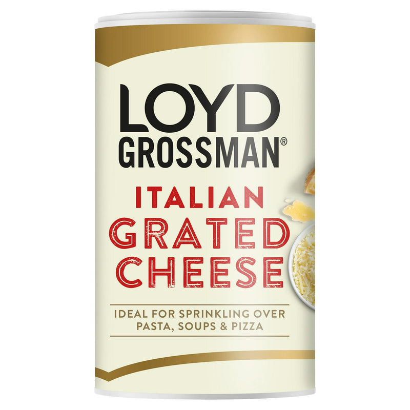 Loyd Grossman Italian Grated Cheese 80g, UK version