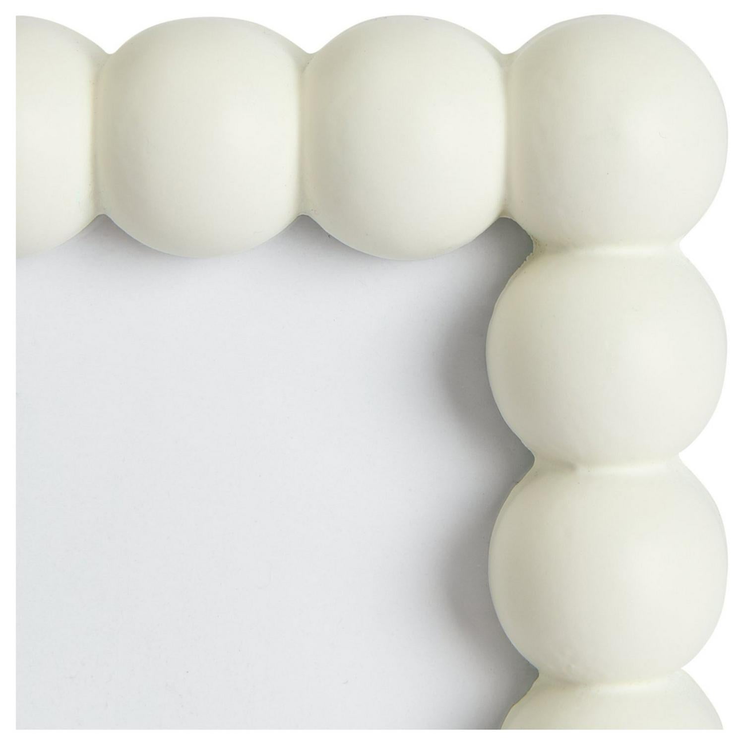 Habitat white bobble picture frame 4x6 photo holder, UK version