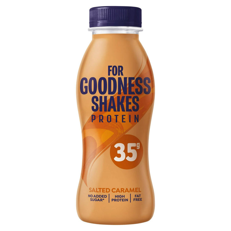 For Goodness Shakes Salted Caramel Protein 330ml - British product