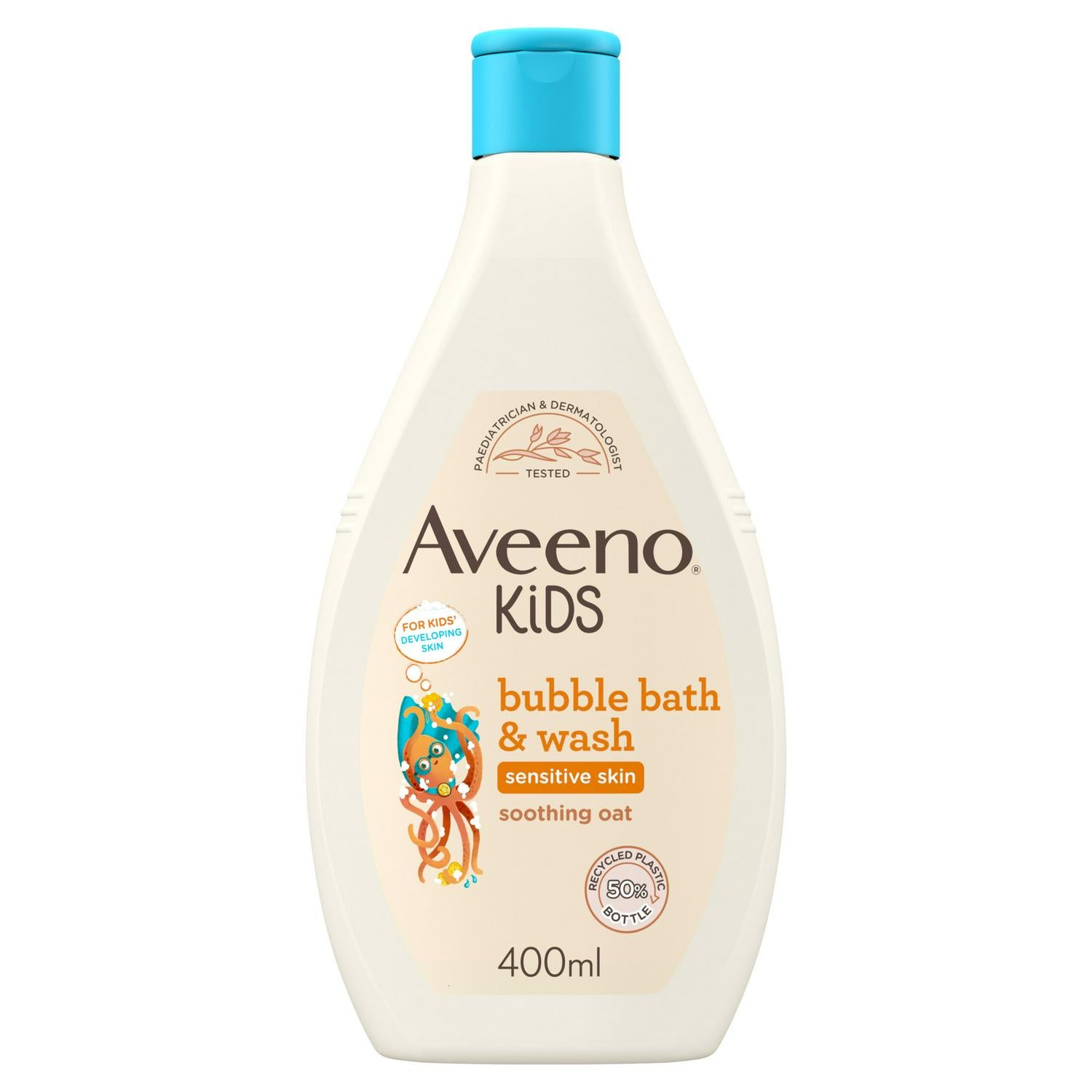 Aveeno Kids Bubble Bath Soothing Oat Extract 400ml - British product