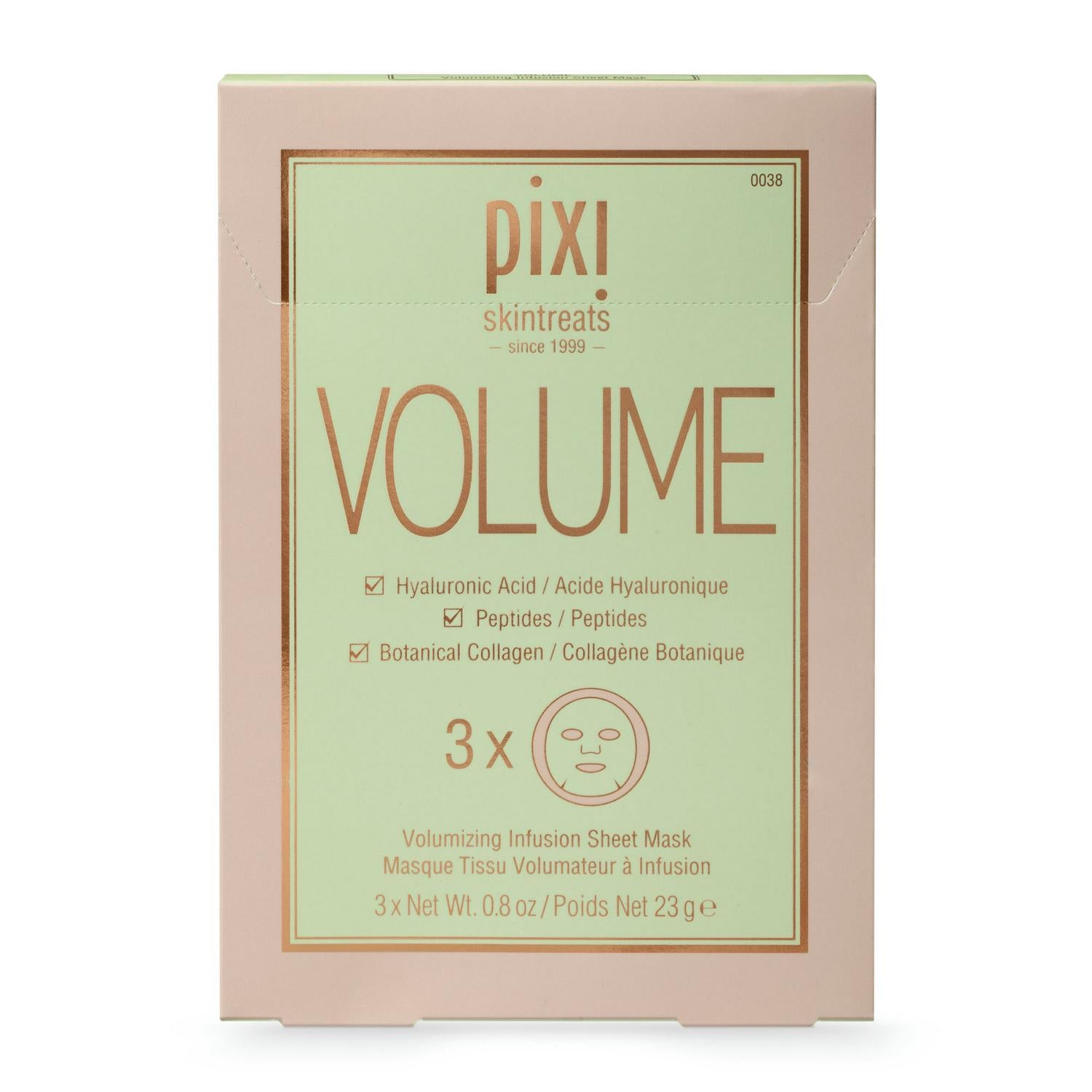Pixi Volume Infusion Face Mask Sheet x3