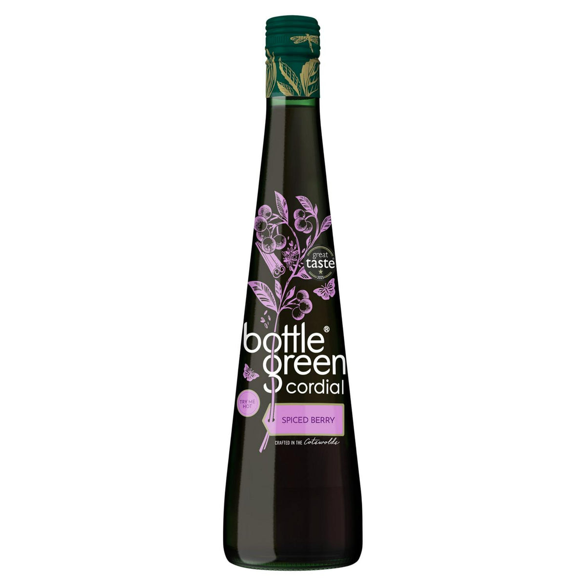 Spiced Berry Cordial with Blackcurrants and Aronia Berries 500ml
