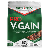 Sci-MX chocolate flavour plant-based protein supplement powder 900g (British brand)