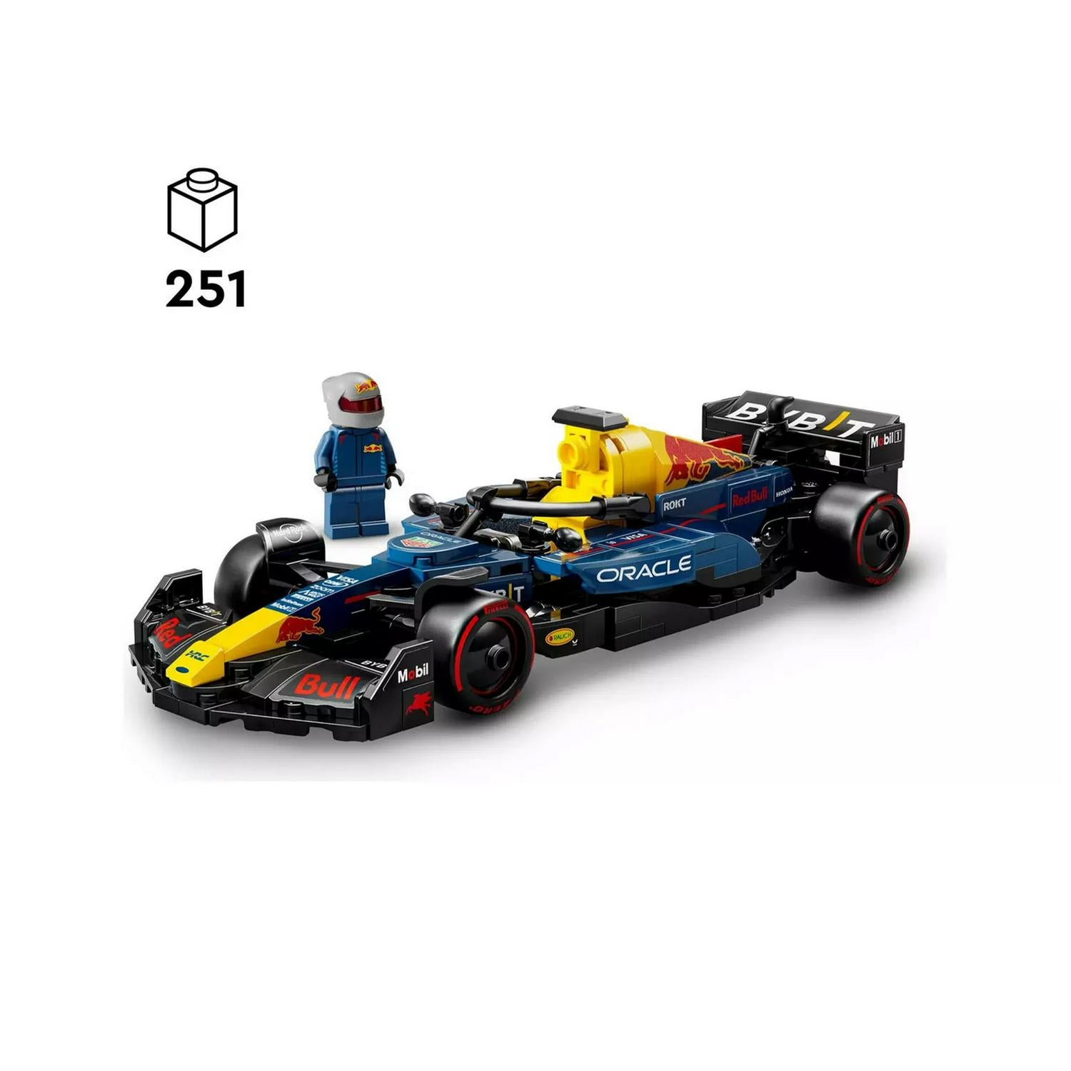 Lego Speed Champions Red Bull Racing RB20 F1 Car 251 Pieces, UK version