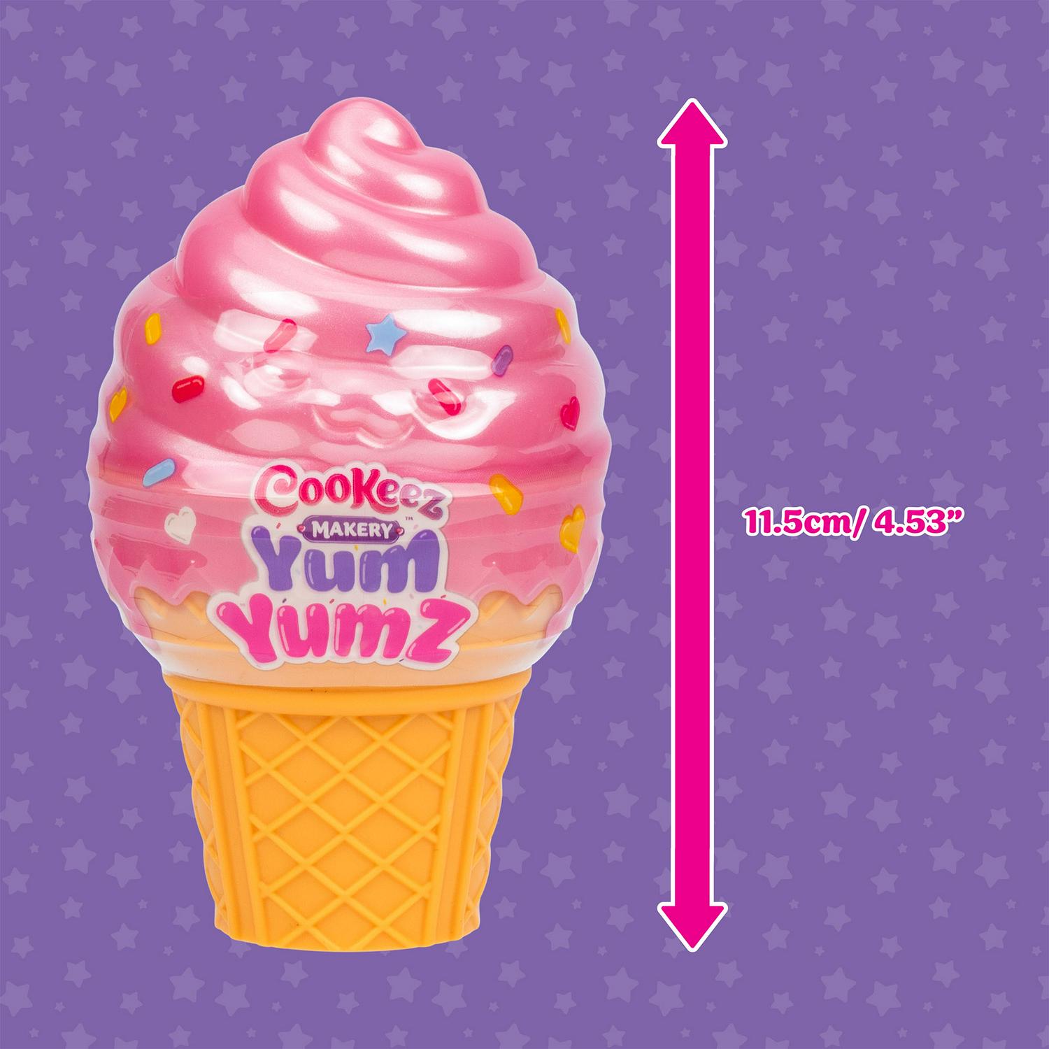 Cookeez Makery Scented Surprise Plush Pet Ice Cream Cone - British product