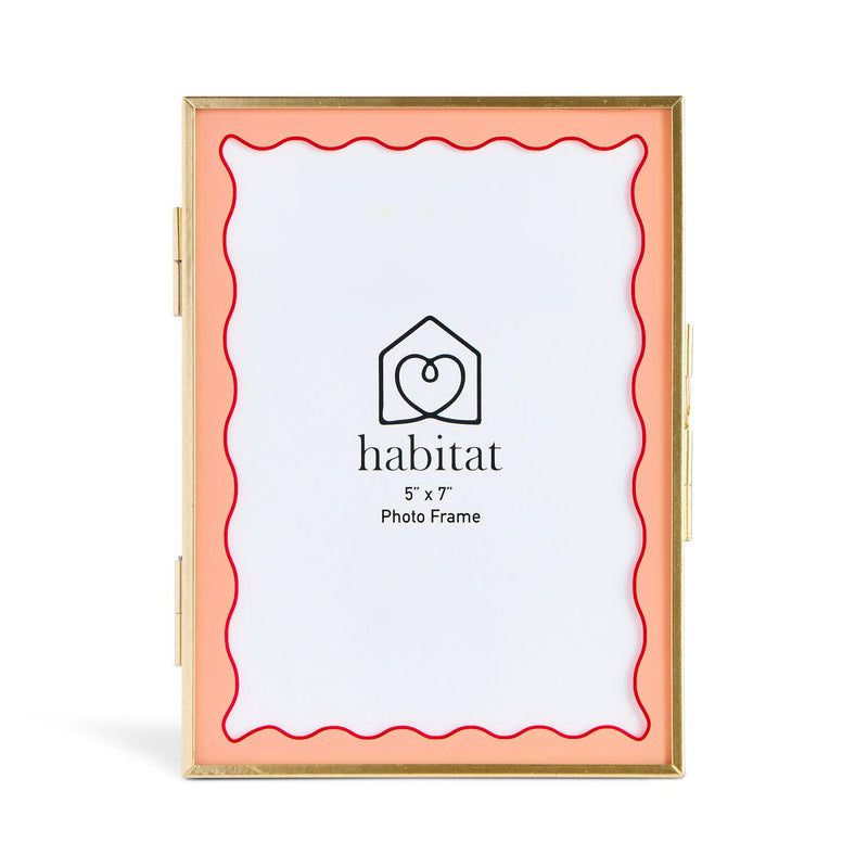 Habitat Stripe Glass Picture Frame 5x7 inch, UK version