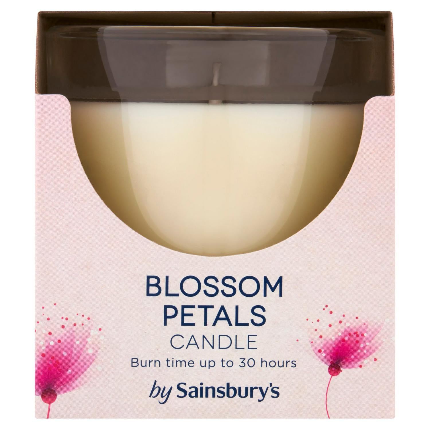 Sainsbury's Blossom Petals candle 120g (British brand)