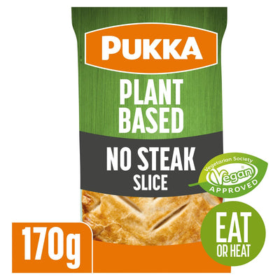 Sainsburys Vegansk biffskive med krydret hvete- og erteprotein i butterdeig 170 g - Kjøp online hos McGrocer