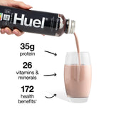 Huel Black Edition chocolate drink 500ml, UK version