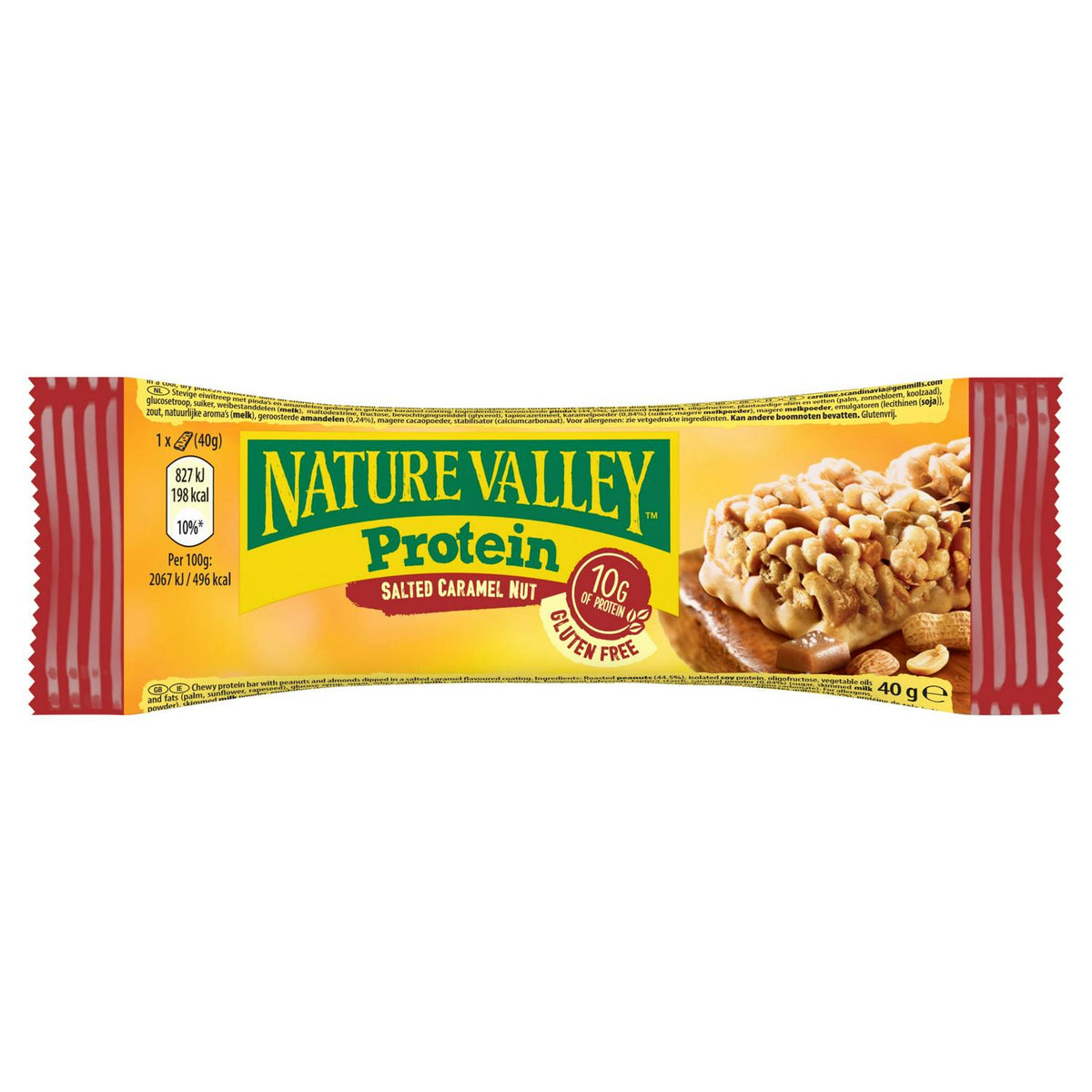 Nature Valley Protein Salted Caramel Nut Cereal Bar 40g