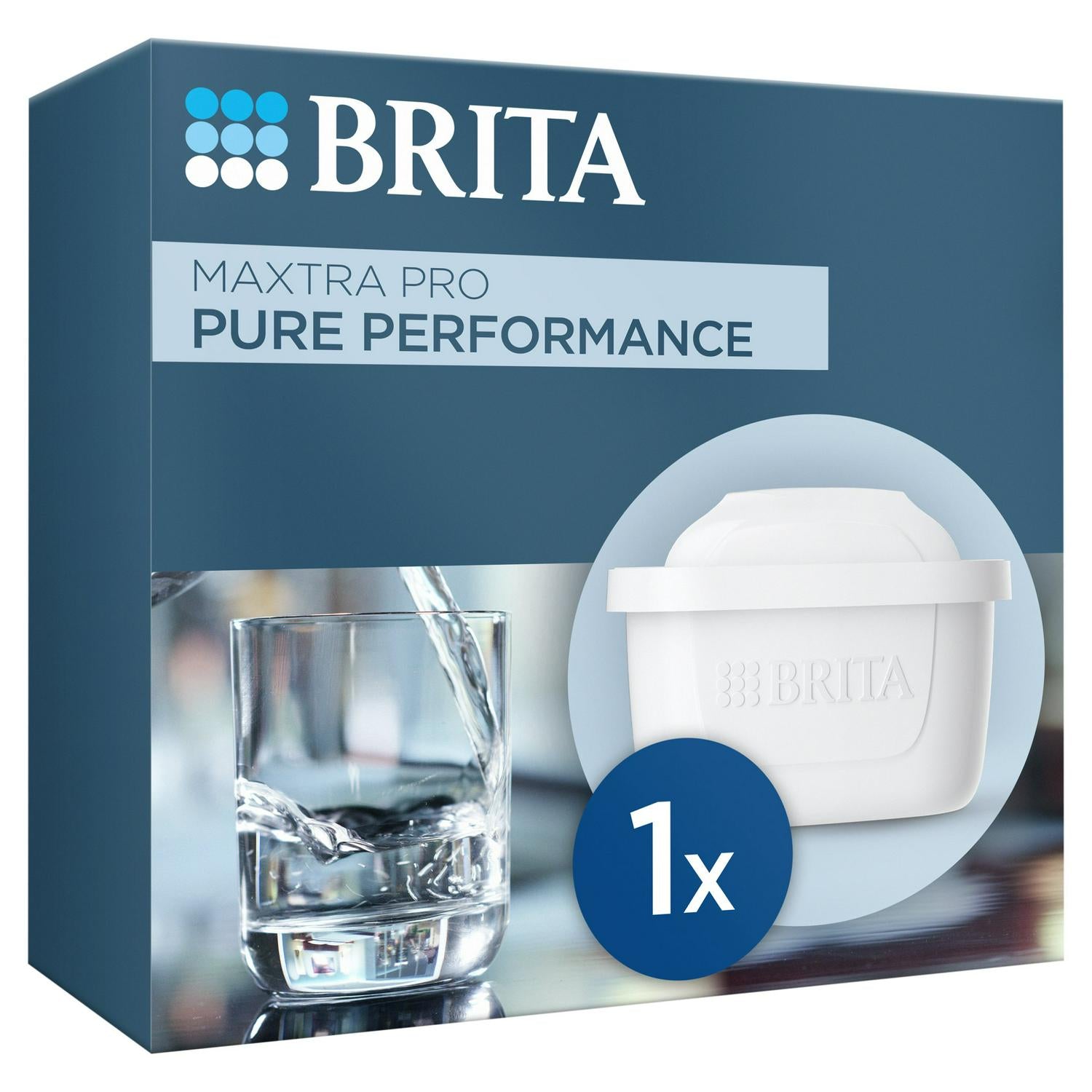 Brita Maxtra Pro All-In-1 water filter cartridge - British product