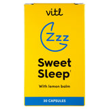Vitl Sweet Sleep Capsules 30 count (British brand)