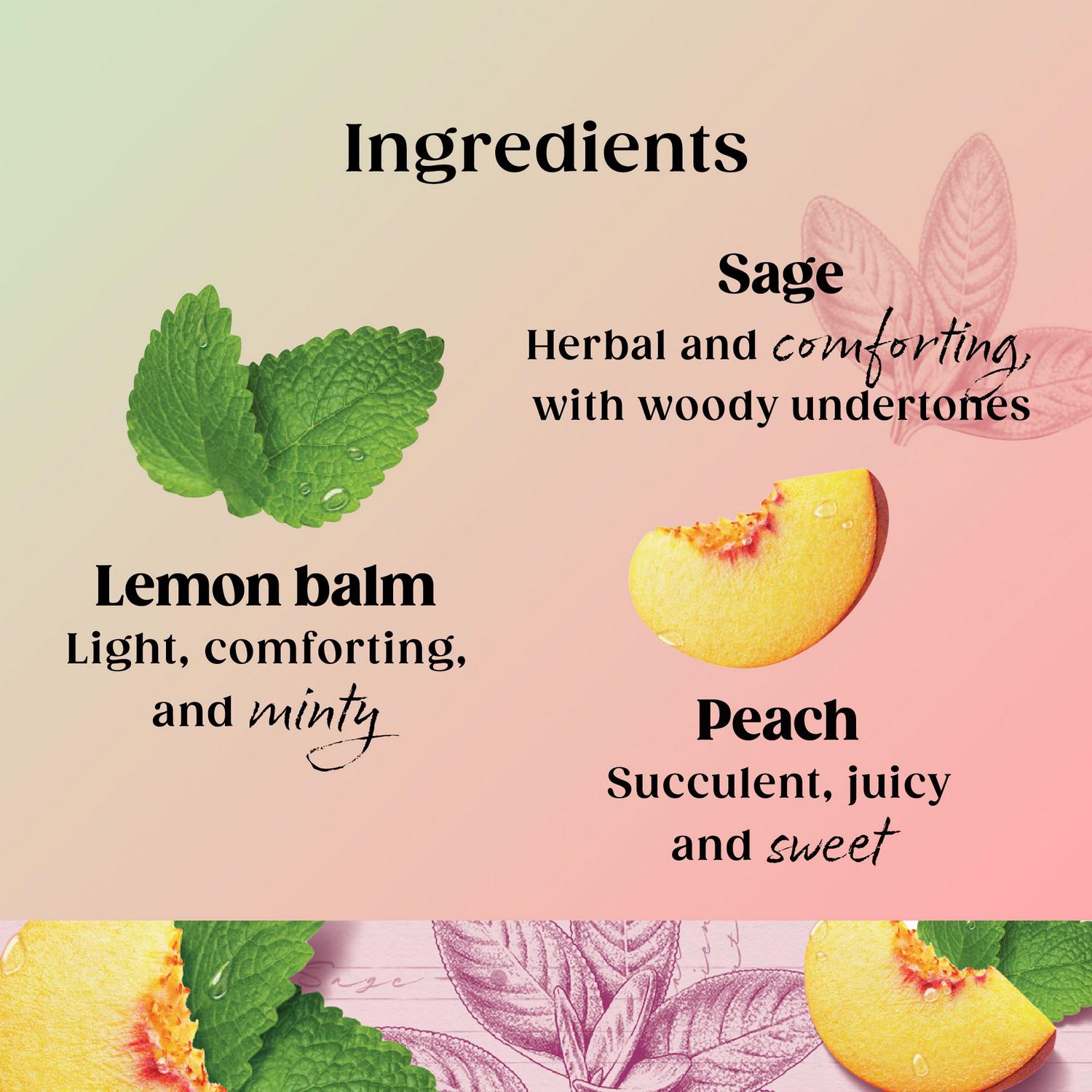 Twinings Superblends Menopause Cool Moments peach herbal tea bags imported from the UK