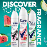 Sure Nonstop Protection Watermelon Fresh Aerosol 250ml (British brand)