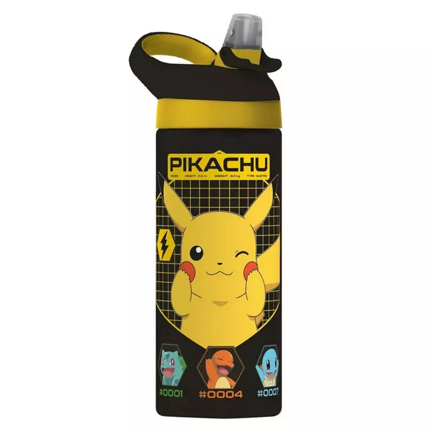 Pokemon Pikachu Sipper Water Bottle 600ml, UK version