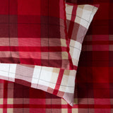 Sainsbury's Home Country Check Bedding Set - Red