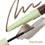 Pixi brow pencil and gel duo in deep brunette 3ml, imported from the UK