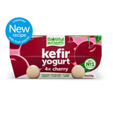 Biotiful Kefir-Joghurt Kirsche 4 x 115 g - Britisches Produkt