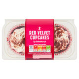Sainsbury's Red Velvet Cupcakes 105g (British brand)