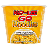 Ko-Lee Go Noodles Roast Chicken Flavour 65g, imported from the UK