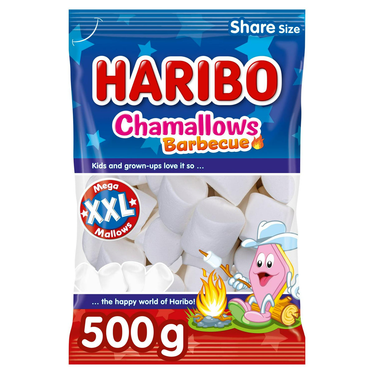 XXL Marshmallows Without Artificial Colours 500g