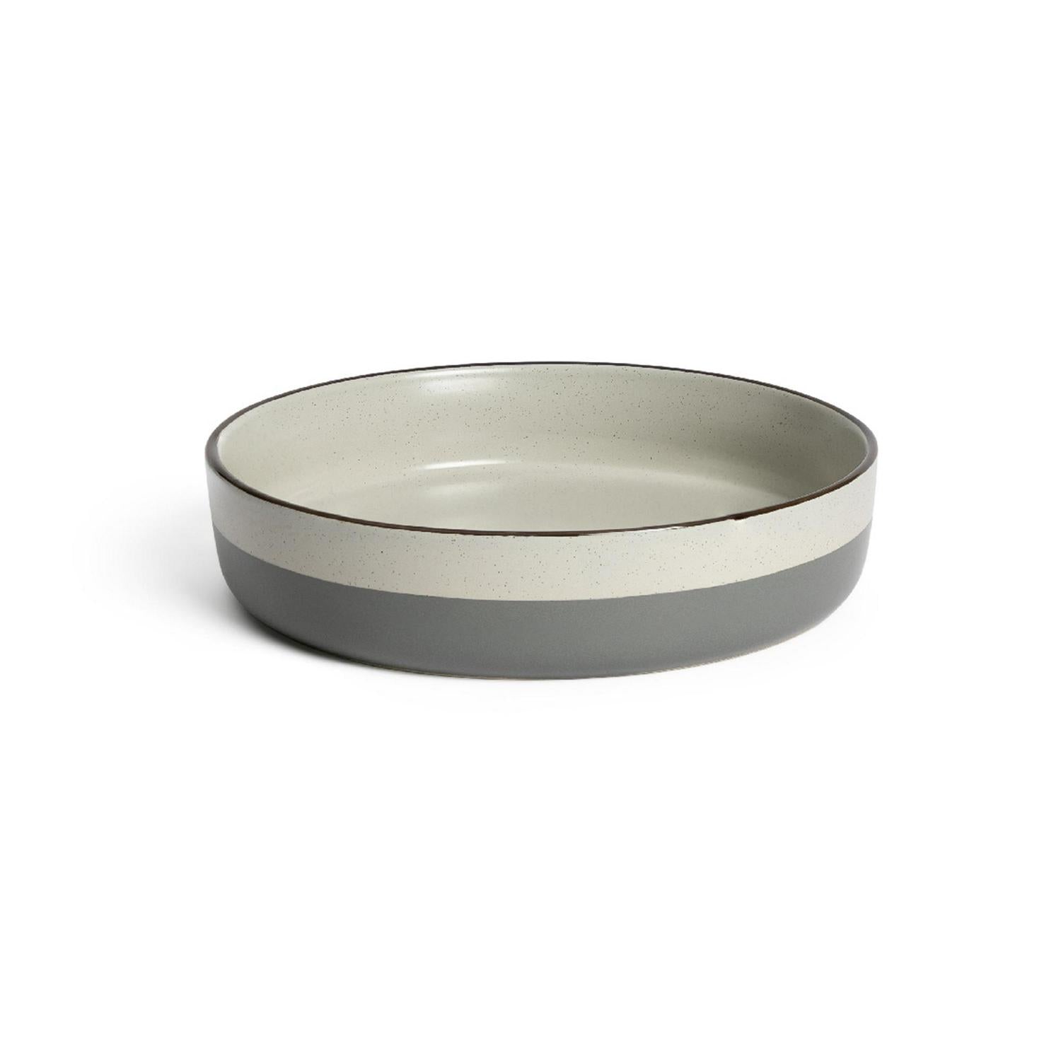 Habitat Grey Speckle Ceramic Pie Dish 24cm, UK version