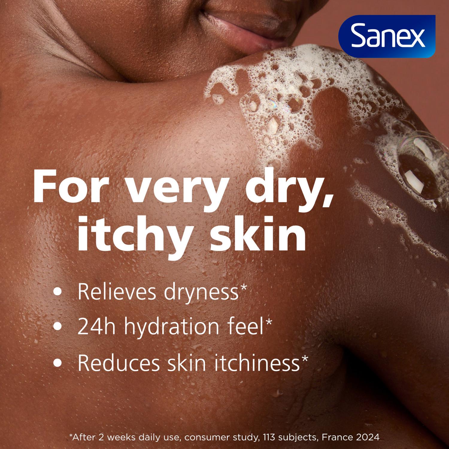 Sanex Anti-Dryness Shower Gel 450ml (British brand)