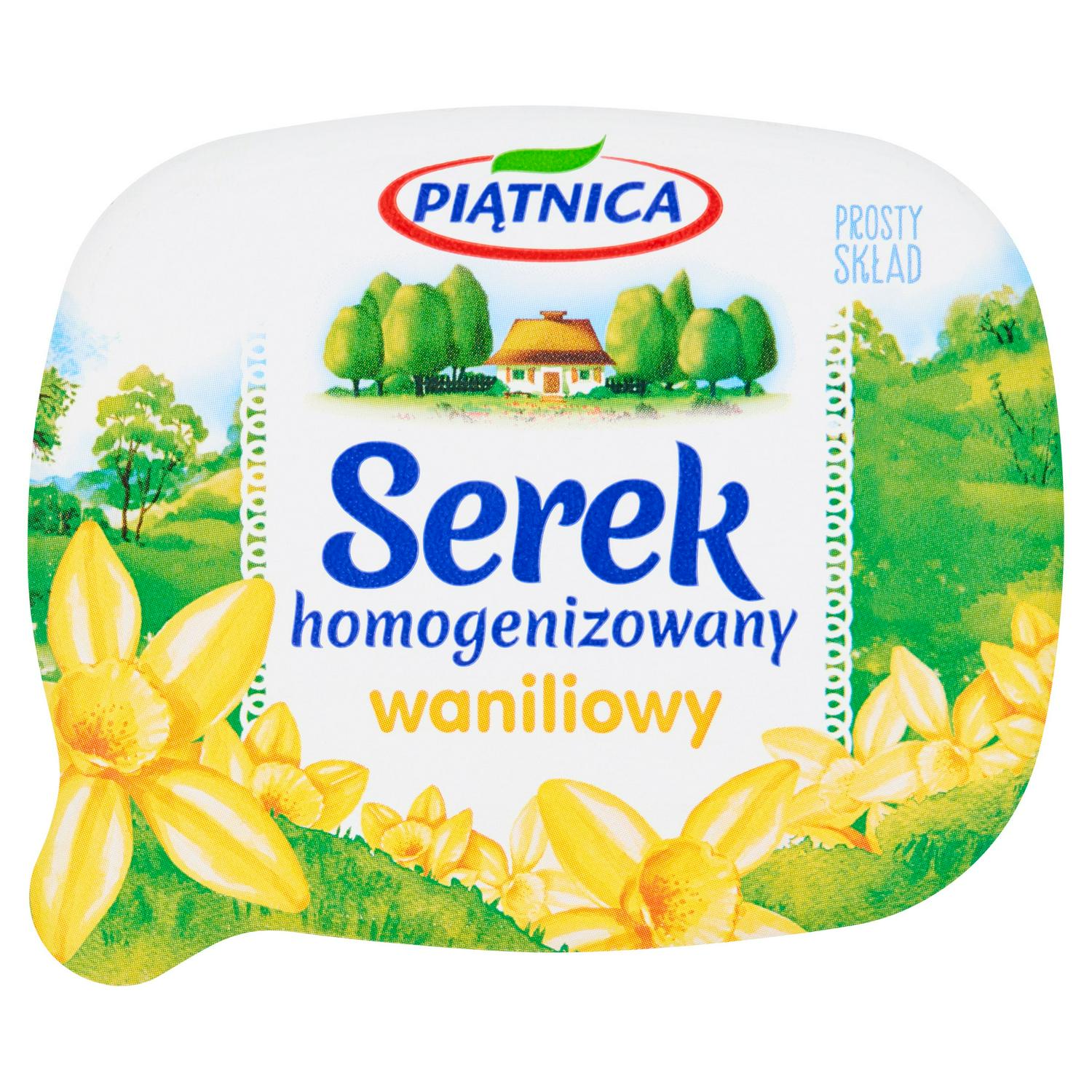 Piatnica Vanilla Fromage Frais 150g, imported from the UK