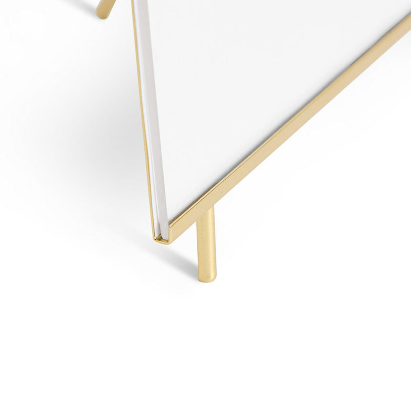 Habitat gold easel photo frame 5x7, UK version