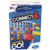 Hasbro Connect 4 Grab & Go game 25.4cm, UK version