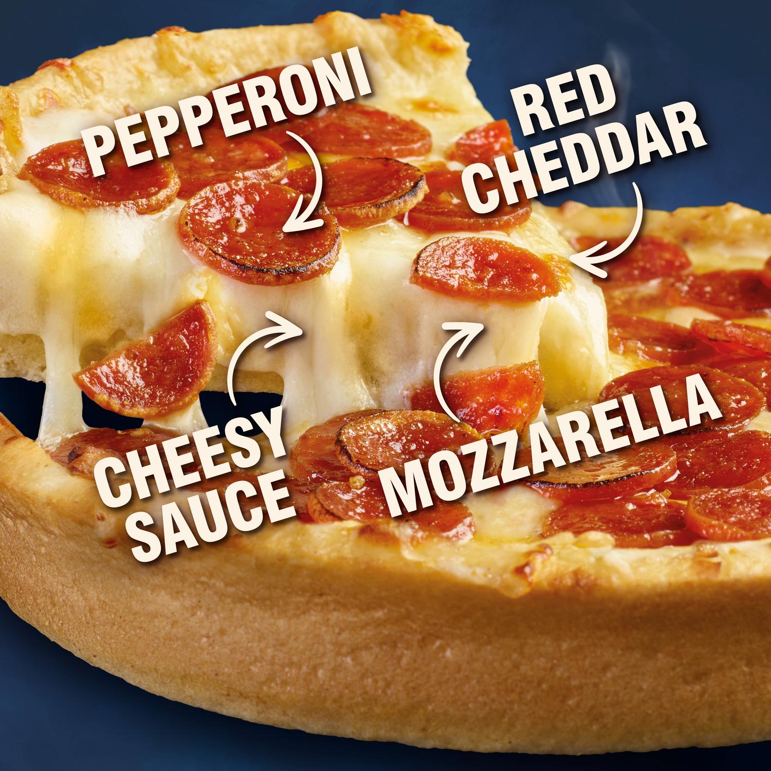 Chicago Town deep dish pepperoni pizza 326g - British product