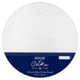 House of Cake silver cake board 10 inch, UK version